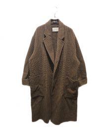 TODAYFUL（トゥデイフル）の古着「Over Check Coat　12020014」｜ブラウン