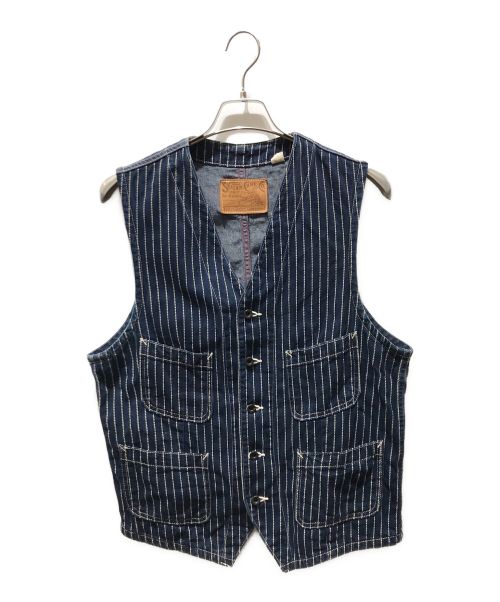 SUGAR CANE（シュガーケーン）SUGAR CANE (シュガーケーン) WABASH WORK VEST SC12047 インディゴ サイズ:40の古着・服飾アイテム