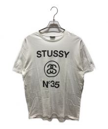 stussy×FRAGMENT DESIGN（ステューシー×フラグメントデザイン）の古着「プリントTシャツ」｜ホワイト