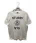 stussy（ステューシー）の古着「プリントTシャツ」｜ホワイト