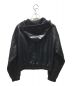 LAST NEST (ラストネスト) LEATHER ZIP HOODIE ブラック サイズ:S 未使用品：19800円