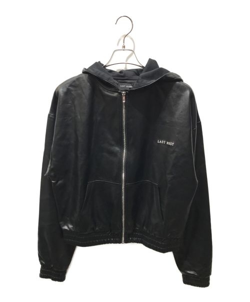 LAST NEST（ラストネスト）LAST NEST (ラストネスト) LEATHER ZIP HOODIE ブラック サイズ:M 未使用品の古着・服飾アイテム