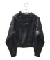 LAST NEST (ラストネスト) LEATHER ZIP HOODIE ブラック サイズ:M 未使用品：19800円