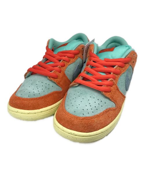 NIKE（ナイキ）NIKE (ナイキ) SB DUNK LOW PRO PRM　DV5429 800 スカイブルー×オレンジ サイズ:27.5cm 未使用品の古着・服飾アイテム