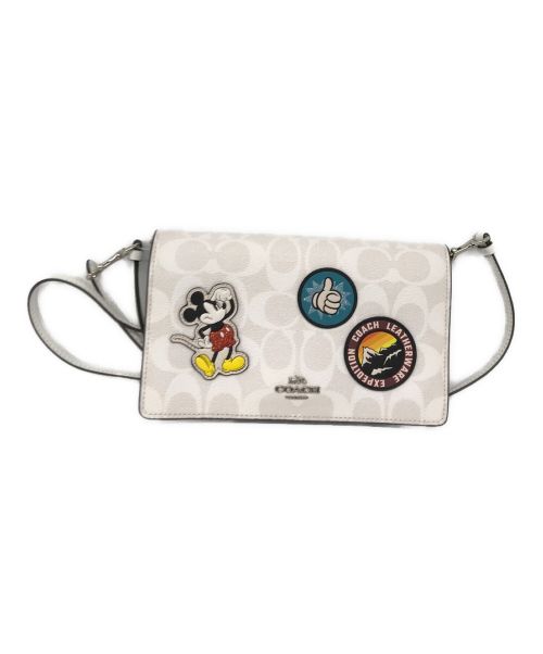 COACH（コーチ）COACH (コーチ) DISNEY (ディズニー) ショルダーバッグ　3749　C2081 ホワイトの古着・服飾アイテム