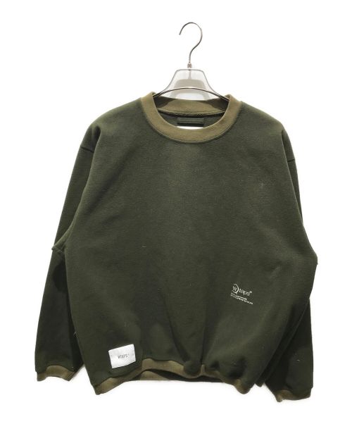 WTAPS（ダブルタップス）WTAPS (ダブルタップス) SMOCK / CREW NECK / POLY　202TQDT-CSM01 カーキ サイズ:X 03の古着・服飾アイテム