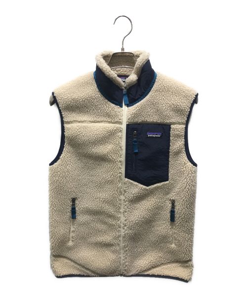 Patagonia（パタゴニア）Patagonia (パタゴニア) Classic Retro-X VEST　23048 アイボリー サイズ:Sの古着・服飾アイテム