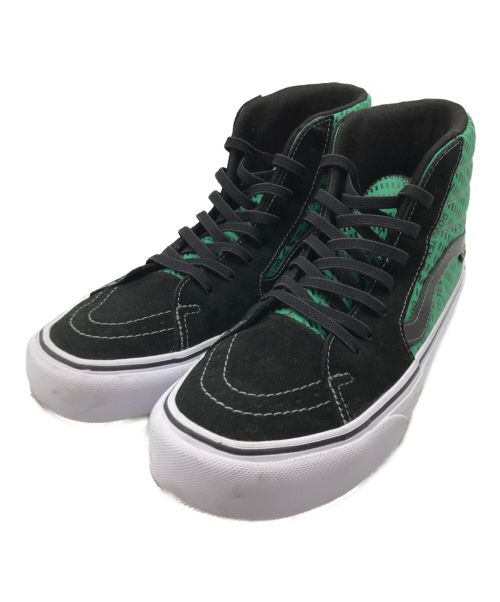 VANS（バンズ）VANS (バンズ) SK8-HI GORE-TEX ブラック×グリーン サイズ:26.5の古着・服飾アイテム