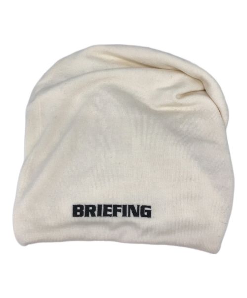 BRIEFING（ブリーフィング）BRIEFING (ブリーフィング) KNIT NECK WARMER ホワイトの古着・服飾アイテム