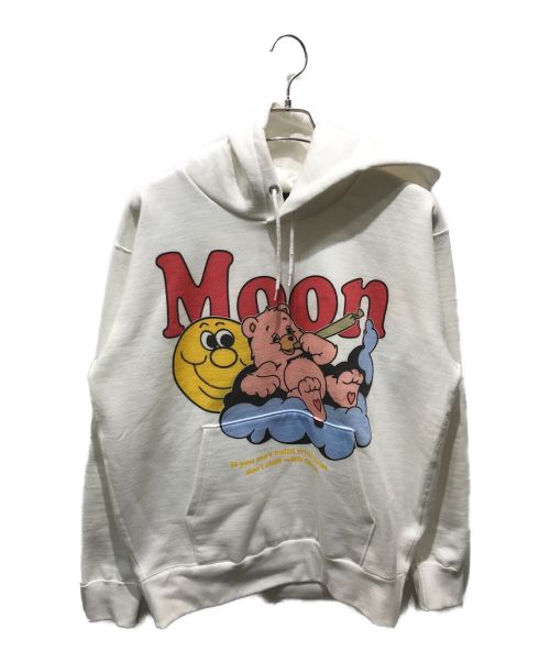 SUGATA（スガタ）SUGATA (スガタ) MOON HOODIE ホワイト サイズ:Lの古着・服飾アイテム