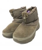 THE NORTH FACEザ ノース フェイス）の古着「Nuptse Bootie WP Leather　NF5950N」｜ブラウン