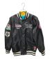 KMA（ケーエムエー）の古着「TMG VARSITY JACKET KMAW-163」｜ブラック×スカイブルー