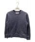 verlan（ヴェルラン）の古着「SWEATSHIRT WITH BACK EMBROIDERY」｜ネイビー