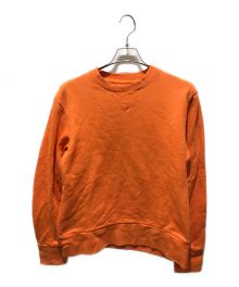 verlan（ヴェルラン）の古着「SWEATSHIRT WITH BACK EMBROIDERY」｜オレンジ