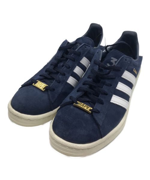 adidas（アディダス）adidas (アディダス) A BATHING APE (アベイシングエイプ) キャンパス 80s ID4770 ネイビー サイズ:25.5cmの古着・服飾アイテム