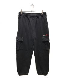 stussy（ステューシー）の古着「SPORT CARGO FLEECE PANT　22SS」｜ブラック