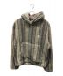 stussy（ステューシー）の古着「Stripe Sherpa Hoodie　21AW」｜ブラウン