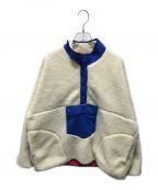 MAISON EUREKAメゾンエウレカ）の古着「fleece pullover」｜アイボリー