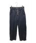 CLANE（クラネ）の古着「H/W COCOON BUGGY DENIM　19111-7311」｜インディゴ