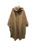 CLANE（クラネ）の古着「SHAWL HOOD BALLOON COAT　15101-0101」｜ベージュ