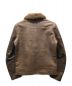 WACKO MARIA (ワコマリア) GRIZZLY LEATHER JACKET　12AW-LEA-14 ブラウン サイズ:M：23000円