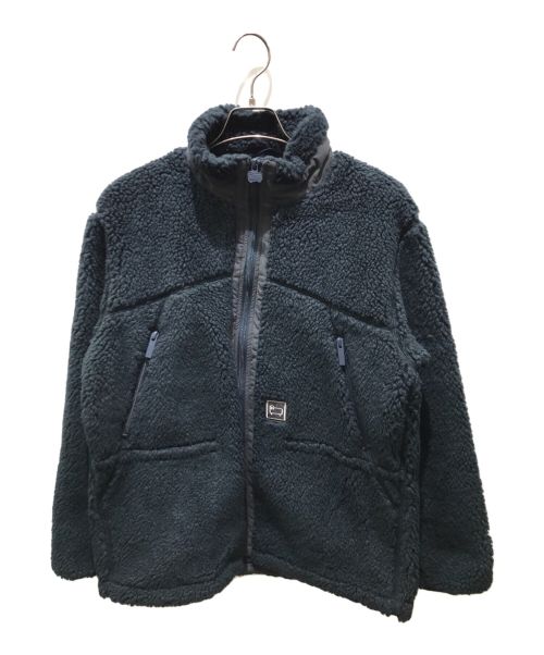 WOOLRICH（ウールリッチ）WOOLRICH (ウールリッチ) TERRA PILE MIDDLE JACKET　WJOU0112 ネイビー サイズ:Sの古着・服飾アイテム