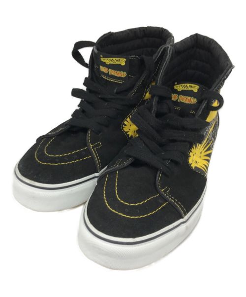 VANS（バンズ）VANS (バンズ) BAD BRAINS (バッドブレインズ) SK8-Hi ブラック×イエロー サイズ:28cmの古着・服飾アイテム