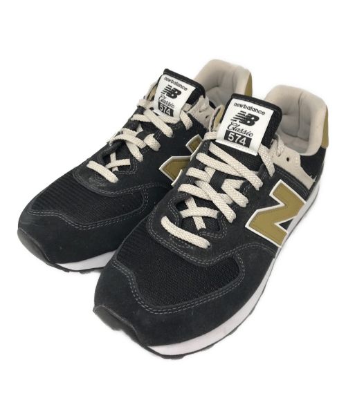 NEW BALANCE（ニューバランス）NEW BALANCE (ニューバランス) スニーカー　ML574EO2 ブラック サイズ:27.5cmの古着・服飾アイテム