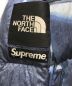 中古・古着 SUPREME (シュプリーム) THE NORTH FACE (ザ ノース フェイス) ブリーチフドデニムプリントヌプシ　ND521001 ネイビー サイズ:M：40000円