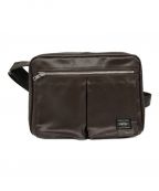 PORTERポーター）の古着「FREE STYLE SHOULDER BAG(L)　707-08211」｜ブラウン