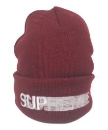 SUPREME（シュプリーム）の古着「motion logo beanie」｜ボルドー