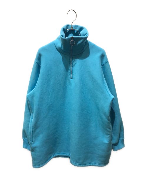 PHEENY（フィーニー）PHEENY (フィーニー) ATHLETIC FLEECE HALF ZIP P/O　PA22-CS01 ブルー サイズ:FREEの古着・服飾アイテム