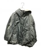 CLANEクラネ）の古着「BALLOON DESIGN HOODED N3B　15104-0532」｜カーキ