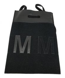 MM6 Maison Margiela（エムエムシックス メゾンマルジェラ）の古着「マジックテープショルダーバッグ　S54WG0018」｜ブラック