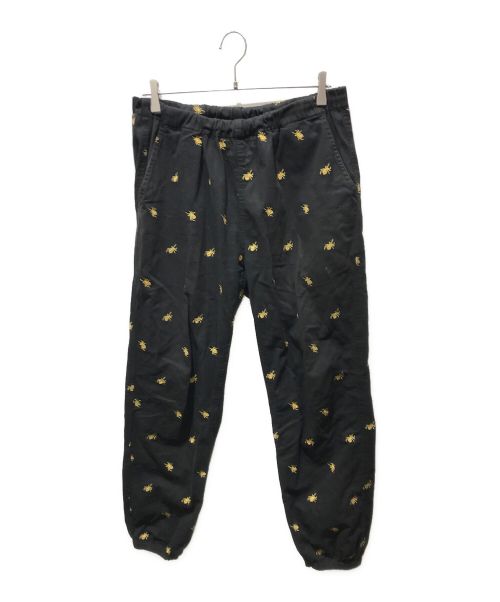 SUPREME（シュプリーム）SUPREME (シュプリーム) Embroidered Spiders Pant　16AW ブラック サイズ:Mの古着・服飾アイテム