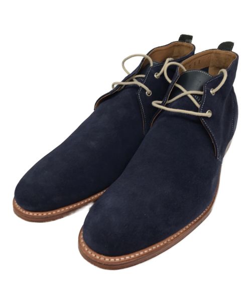 GRENSON（グレンソン）GRENSON (グレンソン) スウェードチャッカーブーツ ネイビー サイズ:9の古着・服飾アイテム