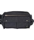 PORTERポーター）の古着「SMOKY WAIST BAG 592-07600」｜ネイビー