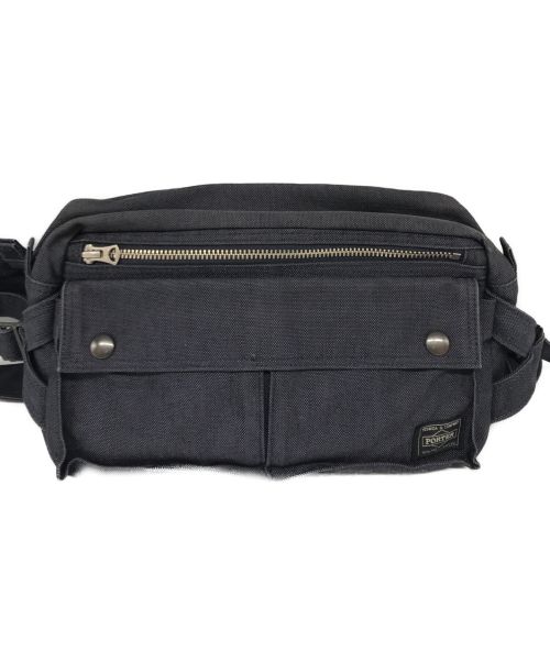 PORTER（ポーター）PORTER (ポーター) SMOKY WAIST BAG 592-07600 ネイビーの古着・服飾アイテム