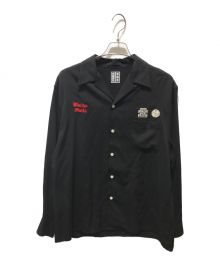 BlackEyePatch×WACKO MARIA（ブラックアイパッチ×ワコマリア）の古着「50'S SHIRT L/S(TYPE-1)」｜ブラック