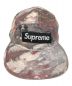 SUPREME（シュプリーム）の古着「afternoon camp cap　19AW」｜ピンク