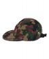 SUPREME (シュプリーム) Military camp cap　17SS ブラウン×カーキ：7000円