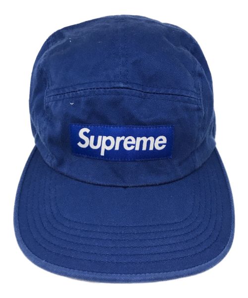 SUPREME（シュプリーム）SUPREME (シュプリーム) washed chino twill camp cap　16SS ブルーの古着・服飾アイテム