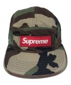 SUPREMEシュプリーム）の古着「woodland camo camp cap　15SS」｜カーキ×ブラウン