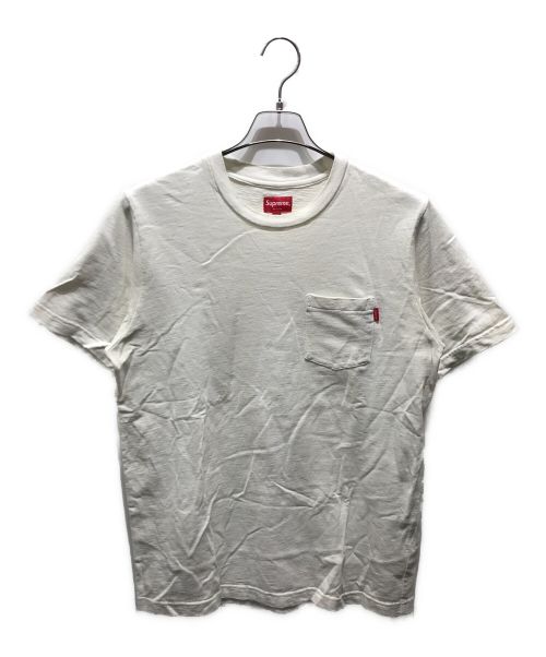 SUPREME（シュプリーム）SUPREME (シュプリーム) S／S Pocket Tee ホワイト サイズ:Mの古着・服飾アイテム