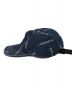 SUPREME (シュプリーム) DENIM LOGO CAMP CAP インディゴ：8000円