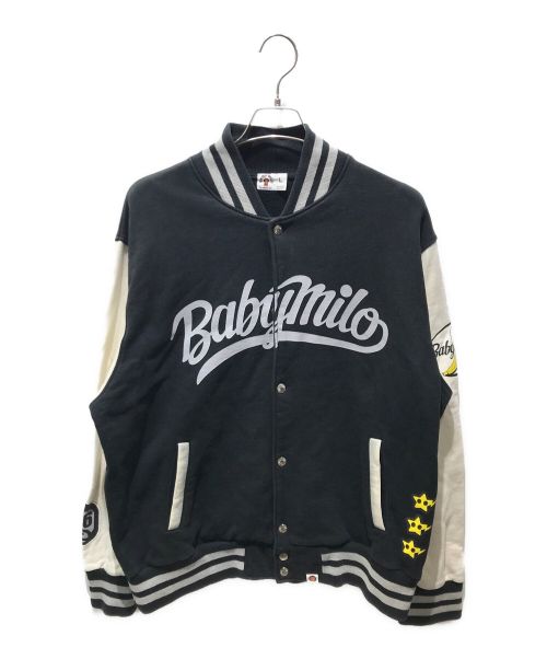 BABY MiLO（ベビーマイロ）BABY MiLO (ベビーマイロ) スタジャン ブラック サイズ:Lの古着・服飾アイテム