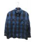 NEIGHBORHOOD（ネイバーフッド）の古着「BUFFALO CHECK SHIRT」｜ブルー