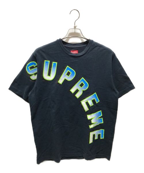 SUPREME（シュプリーム）SUPREME (シュプリーム) Gradient Arc Logo Tee 18SS ネイビー サイズ:Mの古着・服飾アイテム