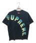 SUPREME（シュプリーム）の古着「Gradient Arc Logo Tee 18SS」｜ネイビー