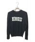 uniform experiment（ユニフォームエクスペリメント）の古着「FRAGMENT : ASGER JORN : 'MEMOIRES' / CREWNECK KNIT　UE210014」｜ブラック